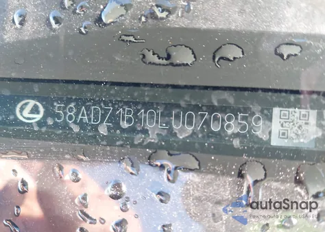 2020 Lexus Es 350 from USA, damaged, VIN 58ADZ1B10LU070859